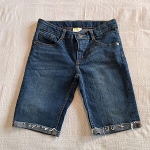 Crazy 8 girls size 12 jean shorts